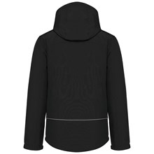 Parka softshell doublée capuche homme