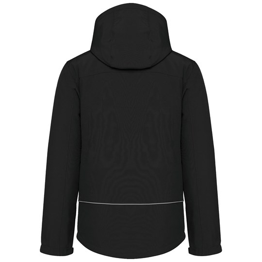 Parka softshell doublée capuche homme