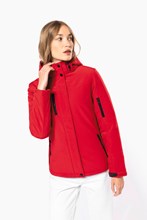 Parka softshell doublée capuche femme