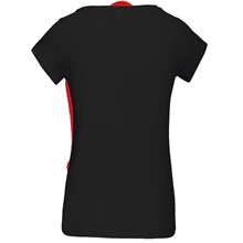 T-shirt col bateau manches courtes femme