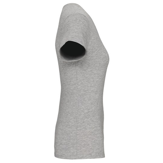 T-shirt col rond manches courtes femme