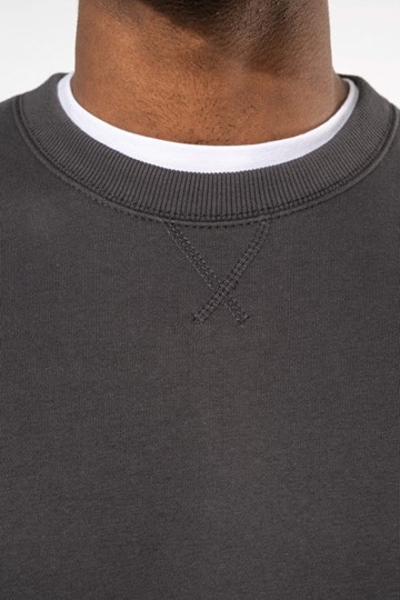Sweat-shirt col rond unisexe