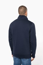 Sweat-shirt col zippé homme