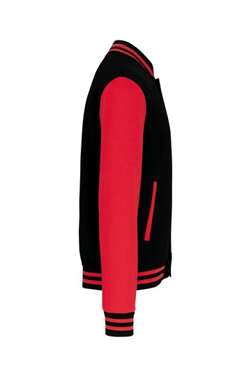 Blouson molleton teddy unisexe