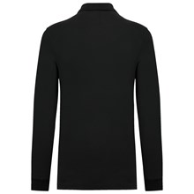Polo piqué manches longues Bio180 homme