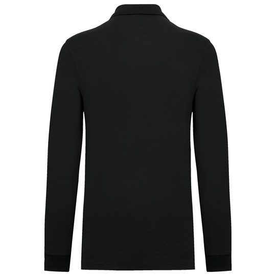 Polo piqué manches longues Bio180 homme