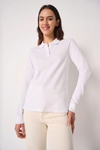Polo piqué LSL femme