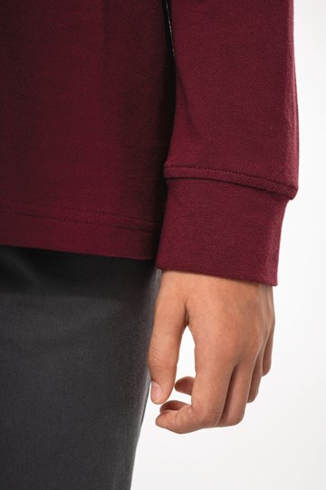 Polo manches longues enfant