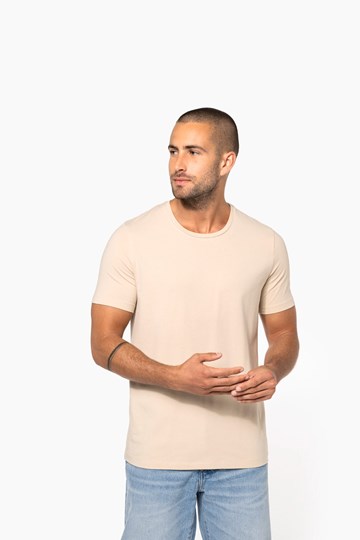 T-shirt col rond manches courtes homme