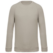 Sweat-shirt Bio col rond manches raglan homme
