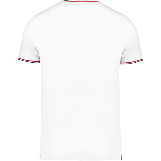 T-shirt maille piquée col V homme