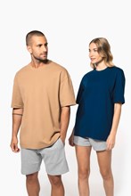 T-shirt unisexe oversize manches courtes
