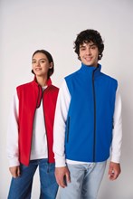 Bodywarmer softshell 2 couches unisexe