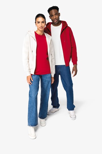 Sweat-shirt écoresponsable zippé à capuche unisexe