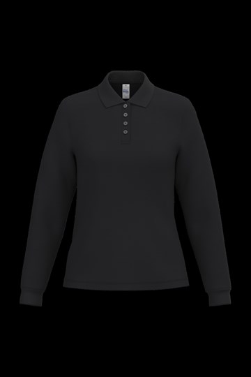 Polo piqué LSL femme