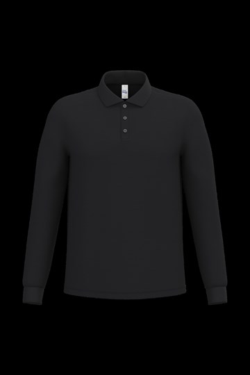 Polo piqué LSL homme