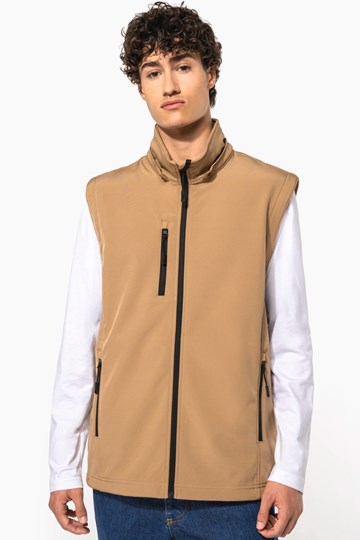 Veste Softshell 3 couches à capuche avec manches amovibles unisexe