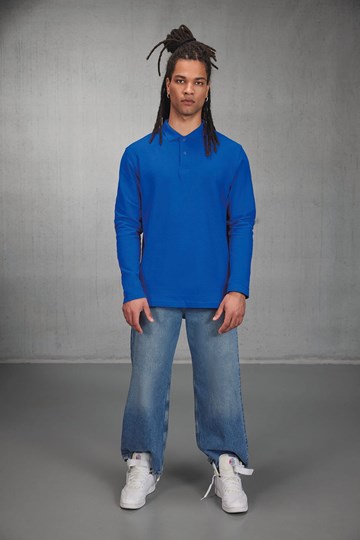 Polo homme ID.001 manches longues