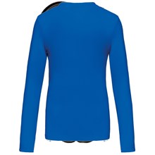 T-shirt col rond manches longues femme