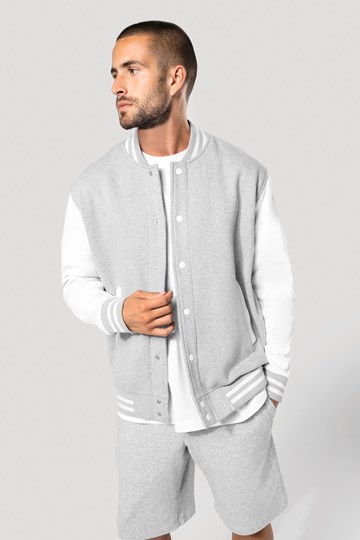 Blouson molleton teddy unisexe