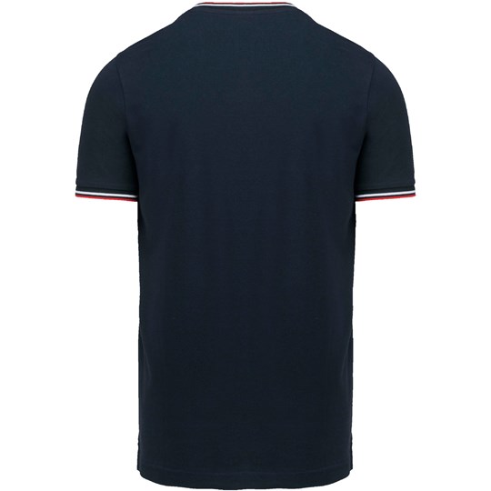 T-shirt maille piquée col V homme