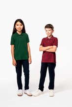 Polo piqué Bio180 enfant