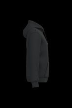 Sweat-shirt recyclé zippé à capuche unisexe