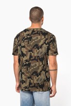 T-shirt camo manches courtes homme