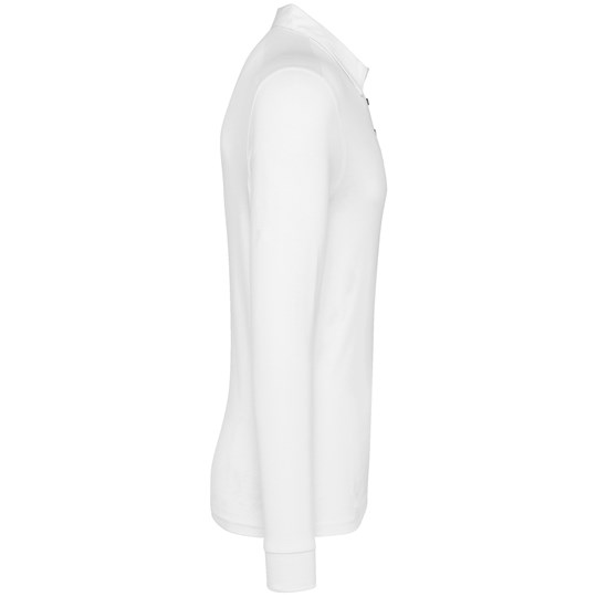 Polo jersey manches longues homme