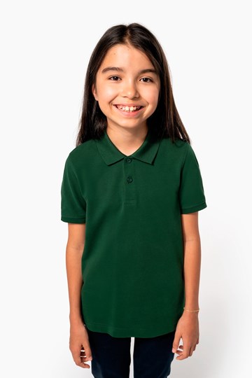 Polo piqué Bio180 enfant