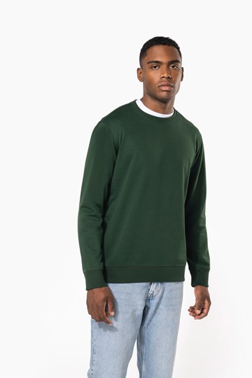 Sweat-shirt recyclé col rond unisexe