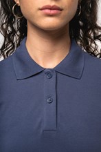 Polo piqué manches courtes femme