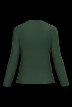 T-shirt col V manches longues femme