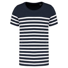 T-shirt marin col rond Bio enfant