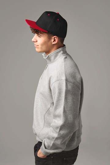 Casquette Snapback contrastée - 5 panneaux