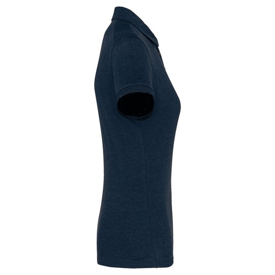 Polo jersey manches courtes femme