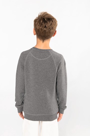 Sweat-shirt Bio manches raglan enfant