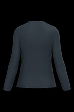 T-shirt col V manches longues femme