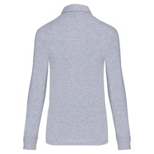Polo jersey manches longues femme