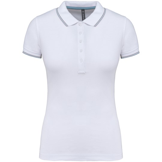 Polo manches courtes femme