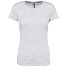 T-shirt col rond manches courtes femme