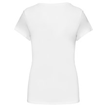T-shirt col rond manches courtes femme