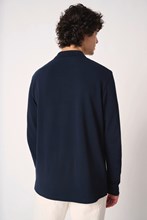 Polo piqué LSL homme