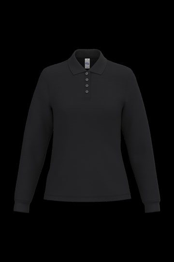 Polo piqué LSL femme