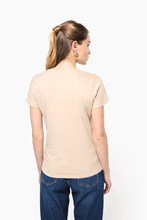T-shirt col rond manches courtes femme