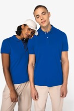 Polo écoresponsable maille piquée homme