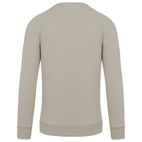 Sweat-shirt Bio col rond manches raglan homme