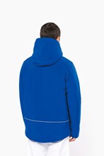 Parka softshell doublée capuche homme