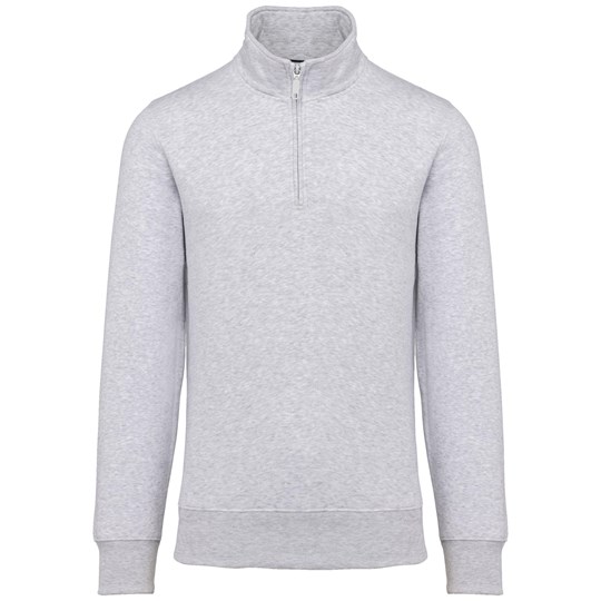 Sweat-shirt col zippé homme