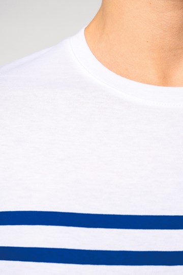 T-shirt marin col rond Bio homme